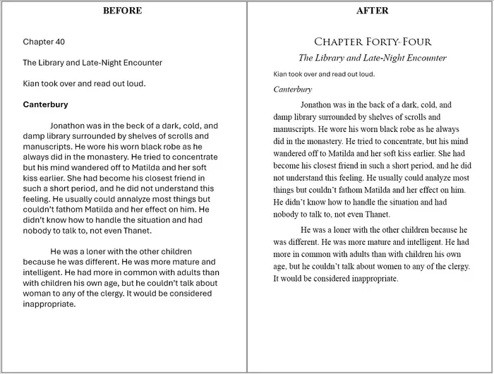 formatting